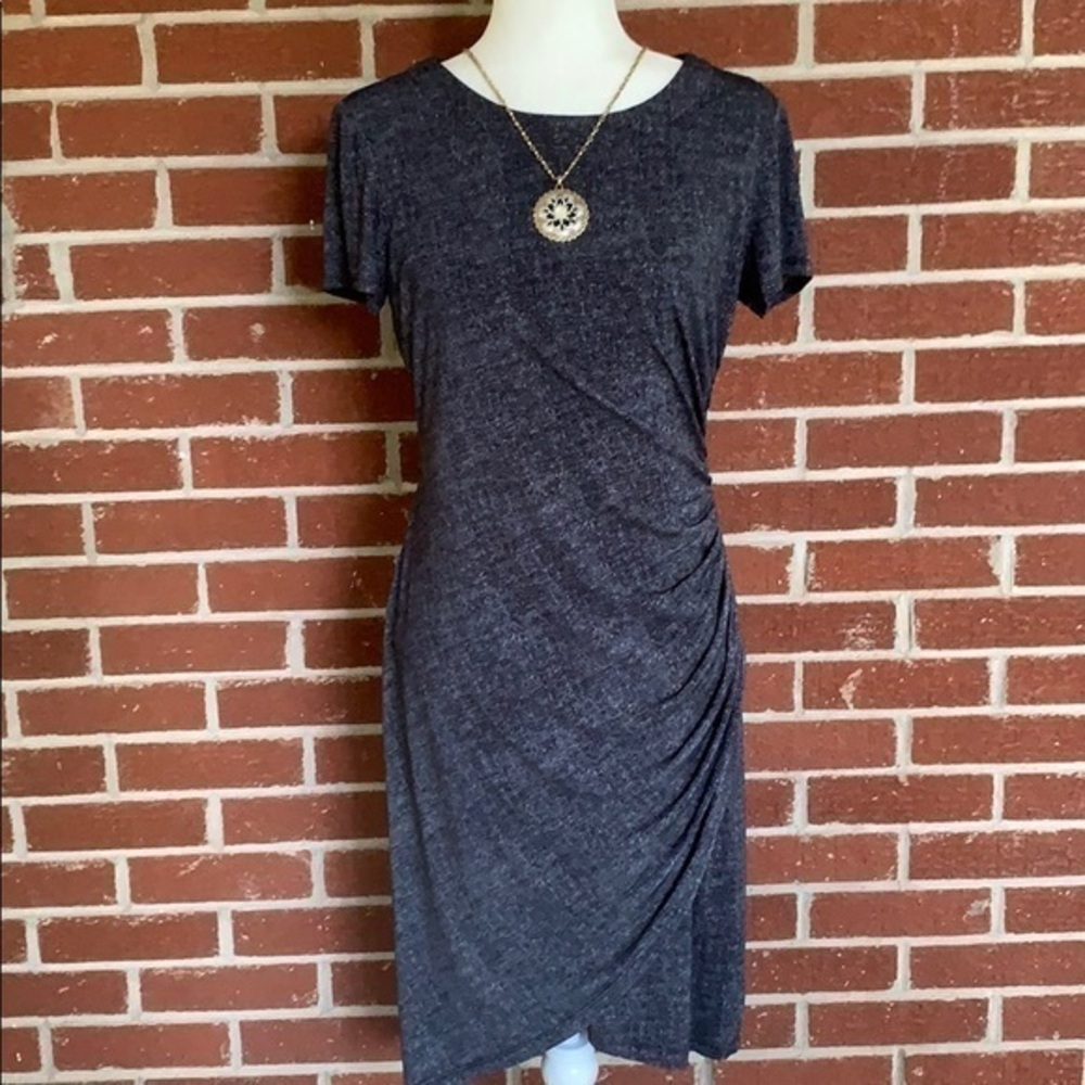 COPY - London Times asymmetrical dress